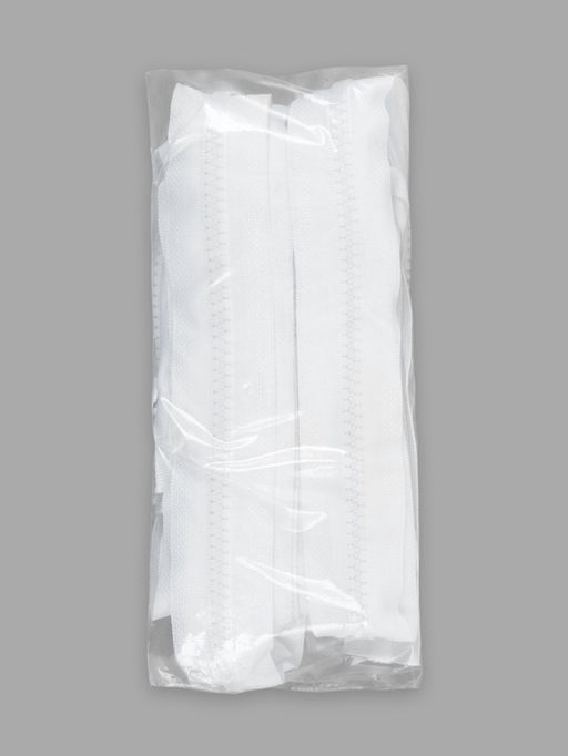 Цена за 10 шт. Молния «Трактор», №5, разъёмная, замок автомат, 60 см, белая