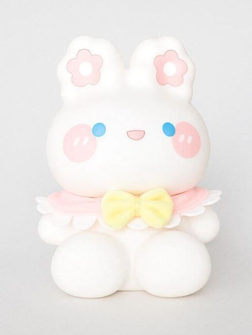 Копилка Happy bunny, white (21 см), пластик