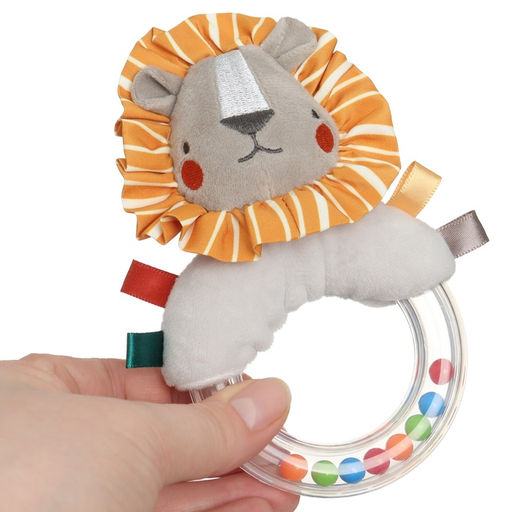 Погремушка Крошка Я «Львенок Леон», от 3 мес.