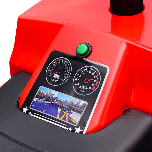 Каталка детская "Квадрик" (цвет красный)