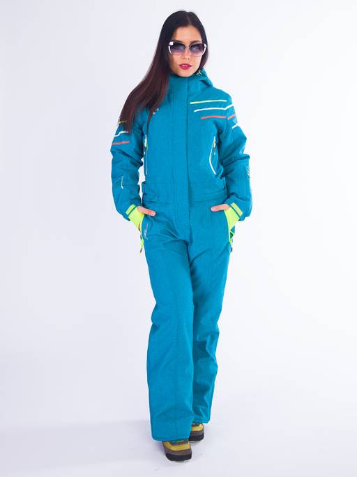 Комбинезон B-8691 Розовый - Snow headquarter фото 11