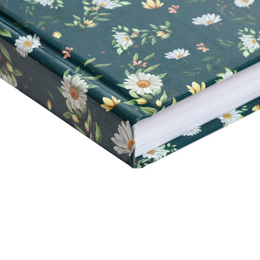 Ежедневник недатированный А5, 128 листов ЦВЕТЫ. Паттерн, твёрдая обложка, глянцевая ламинация - Calligrata фото 3