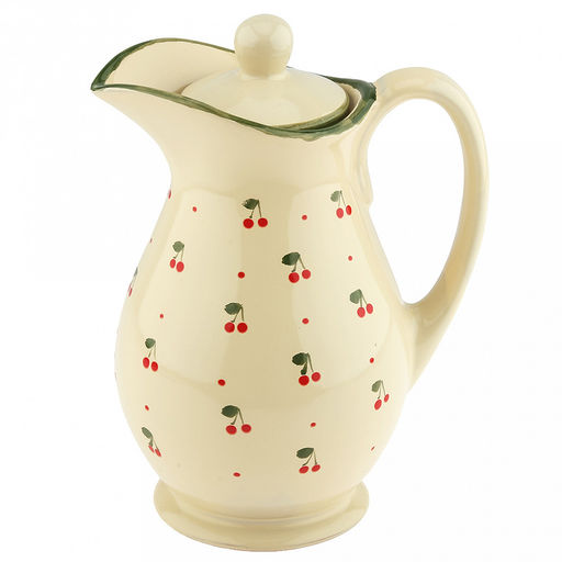 Кувшин керамический "Кантри" 1,9л, д15см, h26см, "Кантри", с крышкой (Россия)