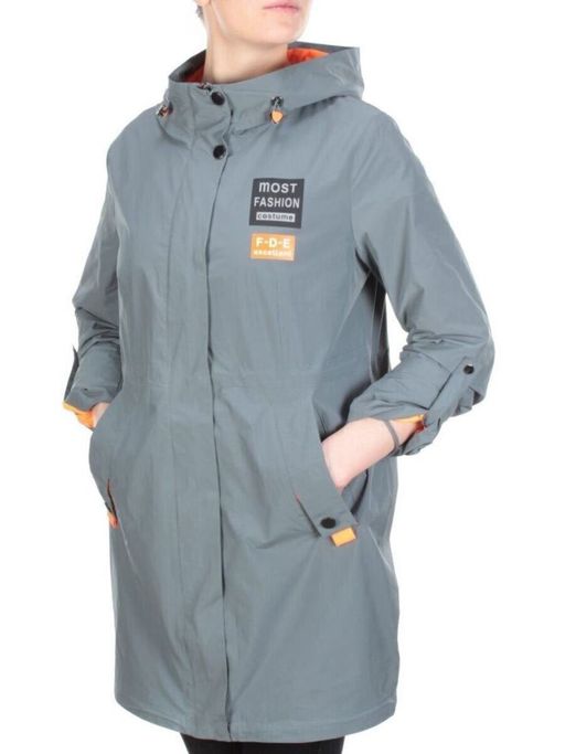 FY-888 DARK GRAY Ветровка женская COSEEMI (65% хлопок, 35% полиэстер) - Fashion фото 3