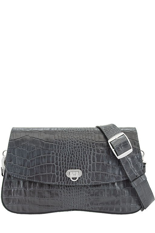 Сумка женская Ц-548.4 серый - Protege фото 5