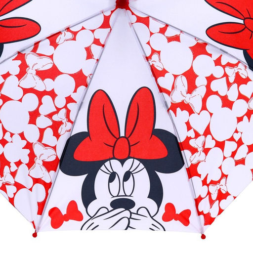 Зонт детский. Минни Маус, красный, 8 спиц d=86 см - Disney фото 6