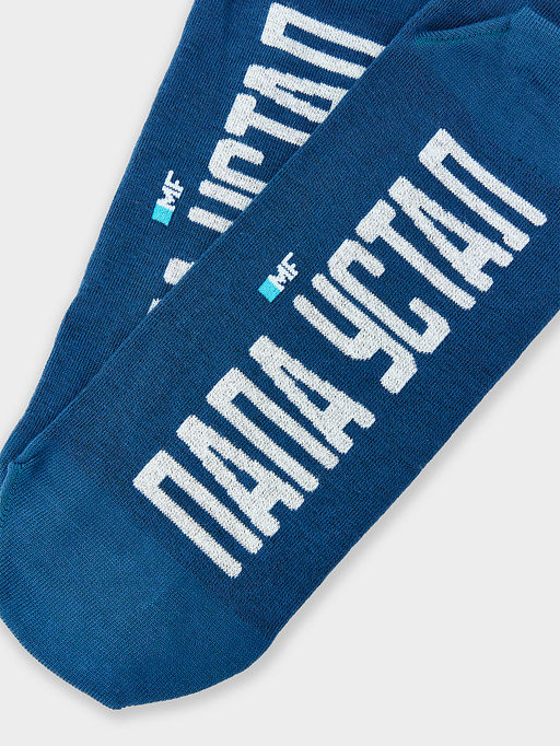 Цена за 5 пар! Носки мужские синие - Mark formelle фото 5