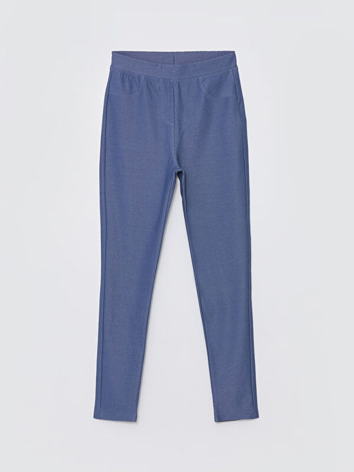 Beli Lastikli Basic K?z ?ocuk Tayt