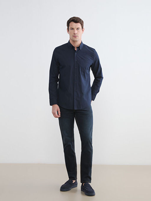 Regular Fit Poplin Erkek G?mlek