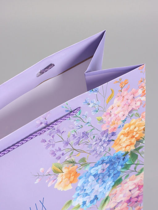 Пакет подарочный ламинированный «Прекрасных мгновений», 26×12×32 см