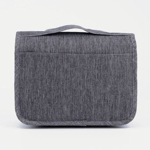 Косметичка-несессер на липучках, с ручкой, цвет серый - Simaland фото 4