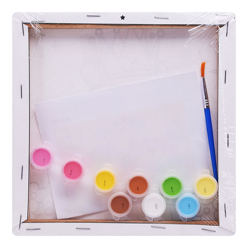 Картина по номерам "Принцесса Капибара" 20х20см