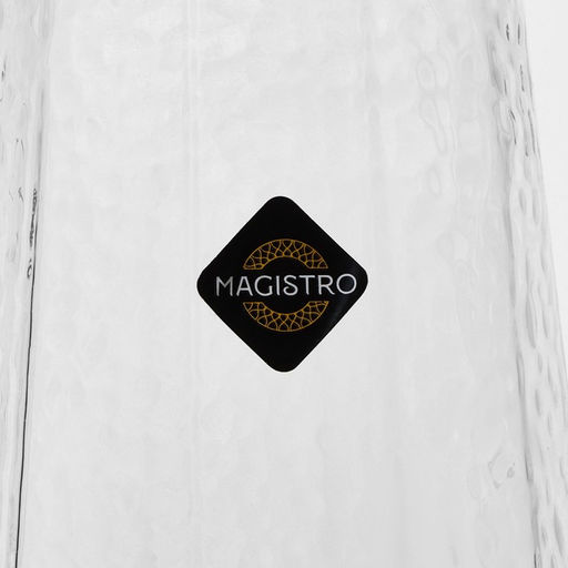 Бокалы для шампанского Magistro «Дарио», 180 мл, 7×27.5 см, набор 6 шт., стекло, прозрачные