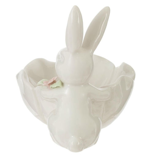 Конфетница "Заяц", L15,5 W6,5 H13,5 см