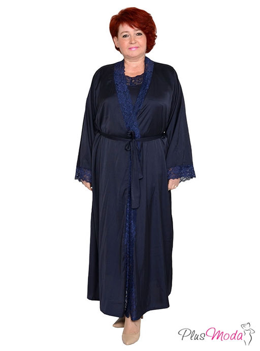Халат Модель №1584 размеры 44-84 - Plusmoda фото 2