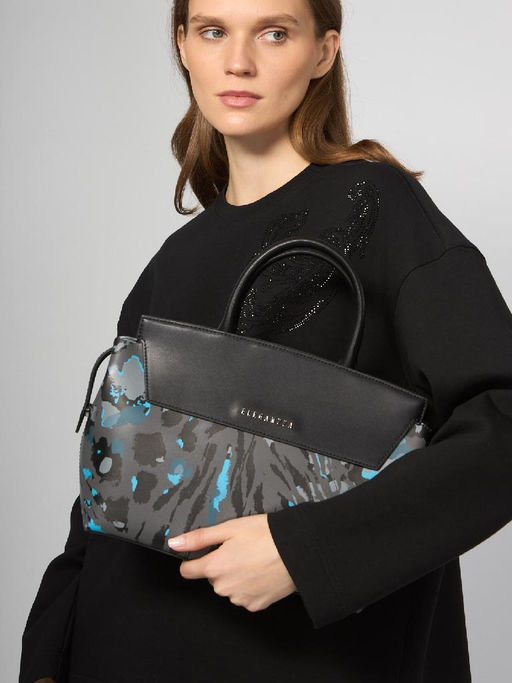 Сумка ELEGANZZA Z9277-8468 grey/multicolor  фото 8