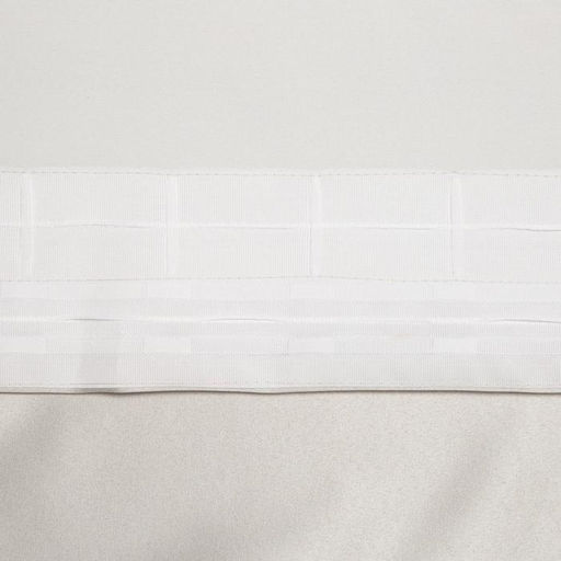 Штора блэкаут портьерная «Этель», 130×300 см, серебряная