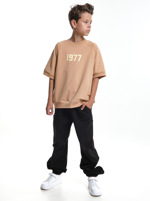 Футболка для мальчика одежда детская подростковая UD 7995 черный - Mini maxi фото 8