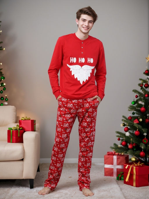 Комплект муж.арт.1211-2,красный