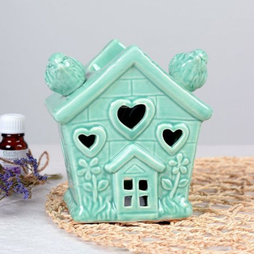 Аромалампа Домик 12 см / 1800 /уп 72/ (Белый) - Галеонтрейд фото 4