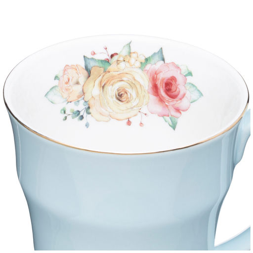 КРУЖКА LEFARD ВРЕМЕНА ГОДА 350 МЛ ГОЛУБАЯ  фото 3