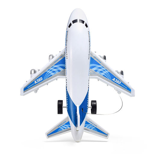 Самолет "Боинг-2" р/у, 27 MHz, свет, аккум, в коробке