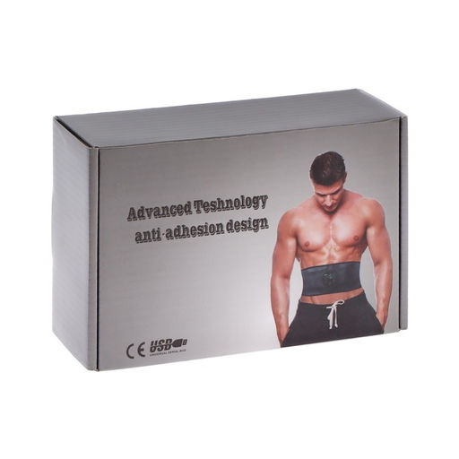 Пояс для похудения LEM-02, 8 режимов, 15 скоростей, АКБ, 150 мАч, от USB, миостимулятор