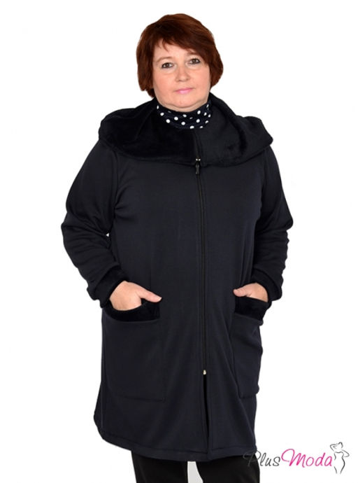 Куртка-толстовка Модель №497 размеры 44-84 - Plusmoda фото 10