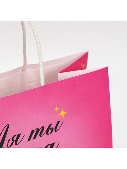 Цена за 2 шт. Пакет подарочный, упаковка, Ля ты, 22?22?11 см