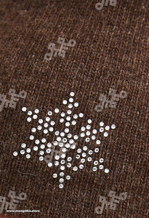 Шапка из 100% монгольской шерсти - Монголка фото 6