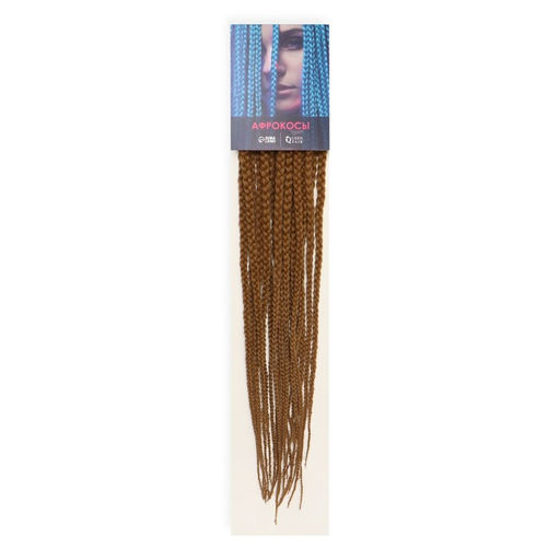 SIM-BRAIDS Афрокосы, 60 см, 18 прядей (CE), цвет светло-русый(#27) - Queen fair фото 3