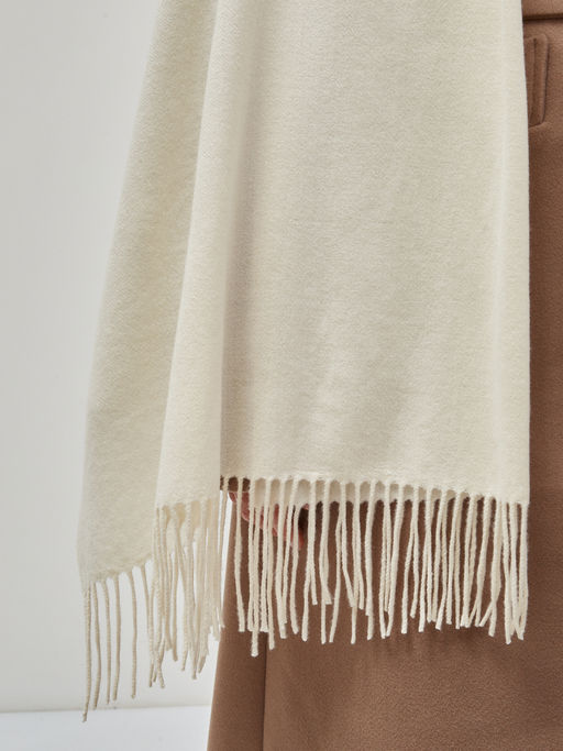 В составе шерсть ! теплый двусторонний палантин - Tantino фото 5