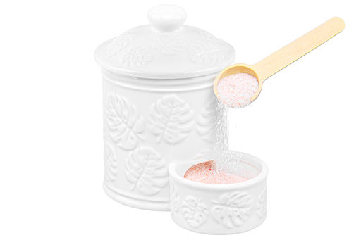 Банка д/соли 500 мл 15,5*10*14,5 см Тропики с крышкой, деревянной ложкой - Elan gallery фото 14