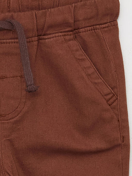 Beli Lastikli Basic Erkek Bebek Pantolon - Waikiki фото 2