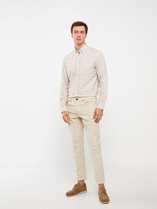 Regular Fit Uzun Kollu Arm?rl? Erkek G?mlek