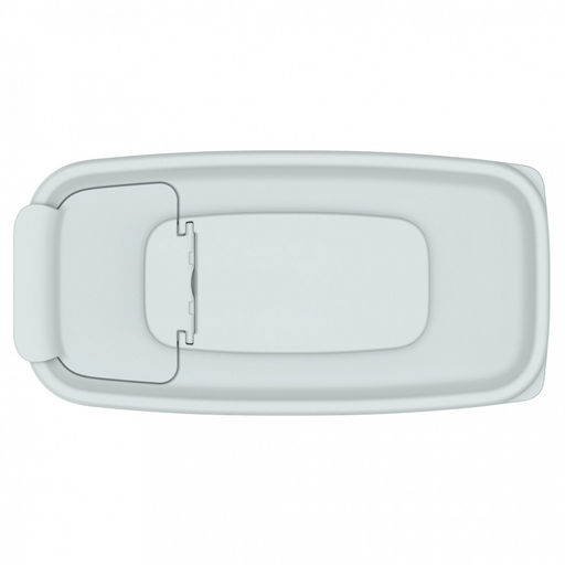 Контейнер для сыпучих продуктов 1,8л, 17х8,5х20,5см, полипропилен, серый (Россия) - Домашняя мода фото 3