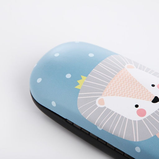 Футляр для очков, 16 х 3,8 х 6 см, цвет голубой - Simaland фото 3