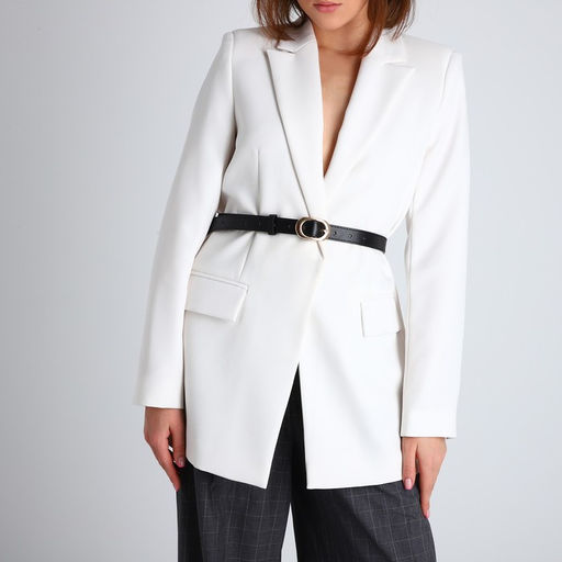 Ремень женский, ширина 3.8 см, пряжка металл, цвет чёрный - Simaland фото 3