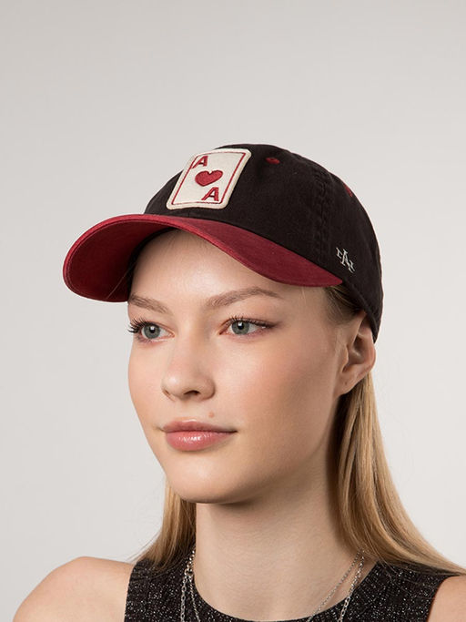 Бейсболка AMERICAN NEEDLE арт. SMU694A-ANA Anaheim Aces Archive MILB (черный / красный)  фото 5