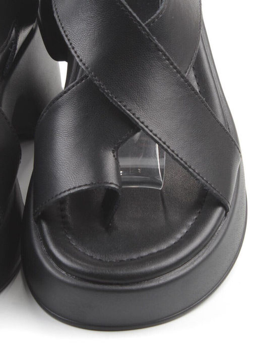 08-XT148-011 BLACK Босоножки женские (натуральная кожа) - Фабричный китай фото 11