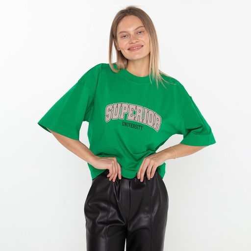 Футболка женская Little Secret, зелёная, размер 46