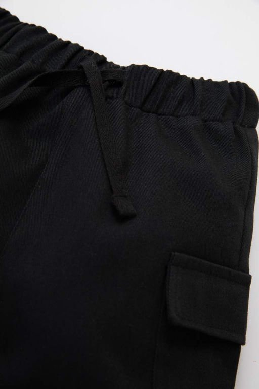 Габардиновые брюки-джоггеры для маленьких мальчиков - Defacto фото 2