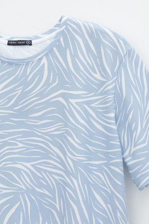 VERY NEAT _ ЕВТ 5041/голубой,пробуждение платье жен фото 4