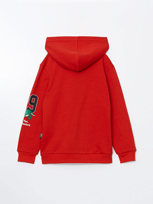 Kap??onlu Erkek ?ocuk Sweatshirt - Waikiki фото 3
