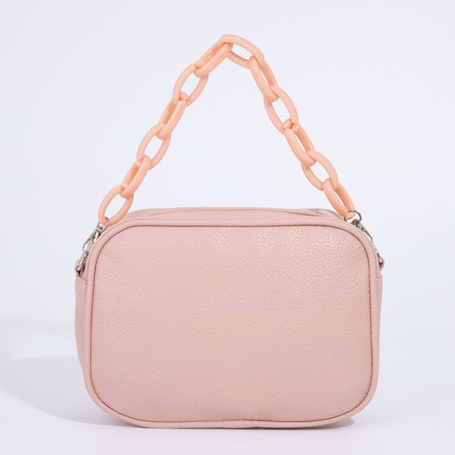 Сумка кросс-боди на молнии, цвет розовый - Nazamok фото 6