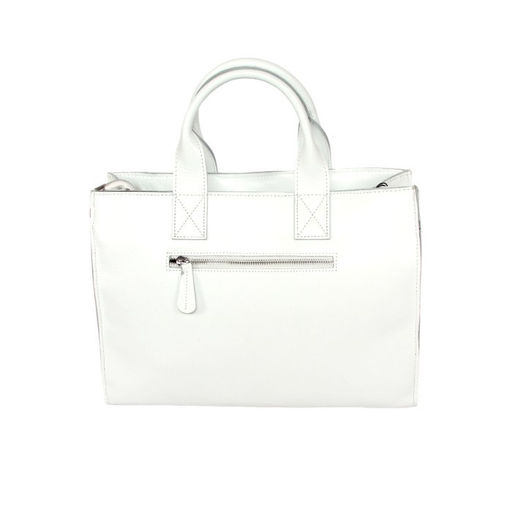 Сумка женская натуральная кожа RM-SH-8896-1, 1отд+карм/перег, плечевой ремень, белый SALE 261772 - Adelia фото 7