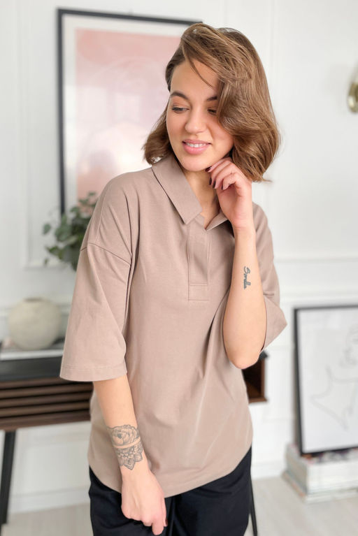 Футболка Rumoda 2190 капучино  фото 7