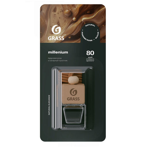 Ароматизатор Grass жидкий подвесной Millennium  фото 4