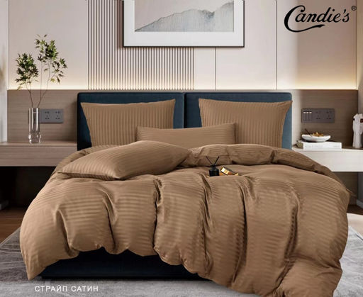 КПБ Candies Страйп сатин (узкая полоска) CANSSY005 Семейный