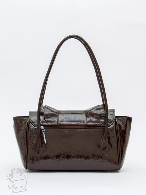 Сумка женская кожаная 2430-2Y coffee  Polina&Eiterou